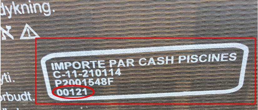Exemple numro de srie